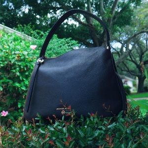 New Michael Kors Pebbled leather shoulder bag